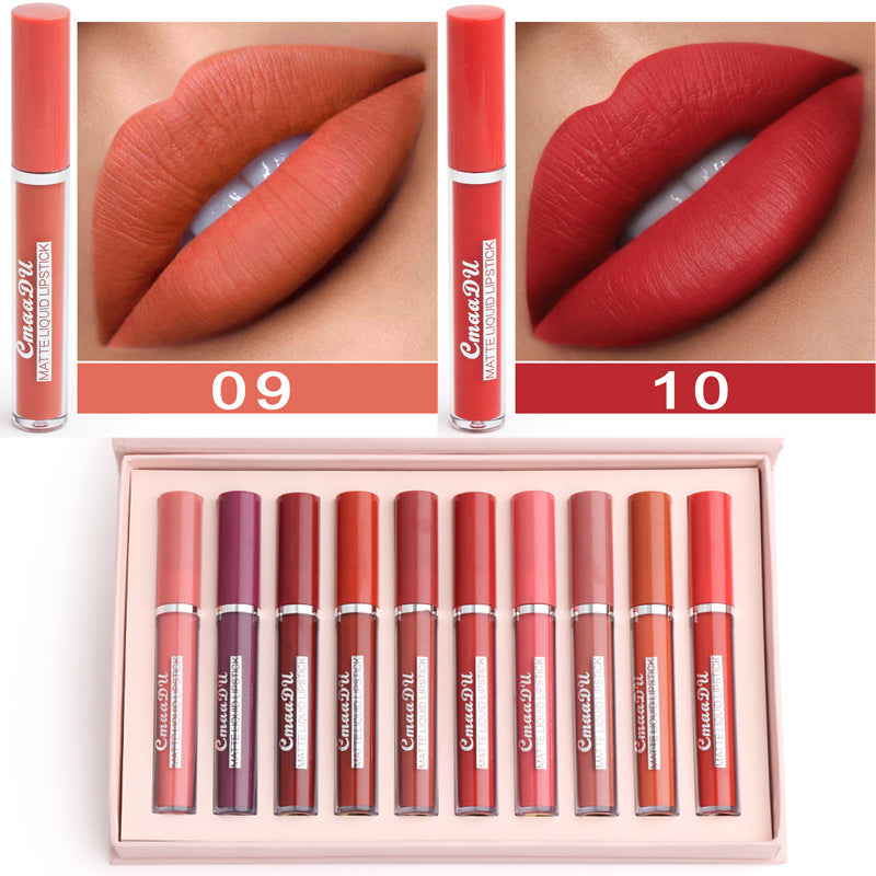 Women's Non-Stick Cup Waterproof Matte Lipstick