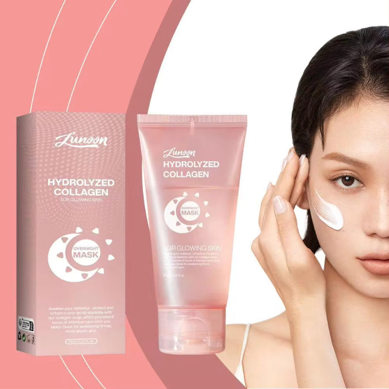 Trendy Overnight Collagen Wrapping Face Mask: Firming, Hydrating & Anti-Wrinkle Care