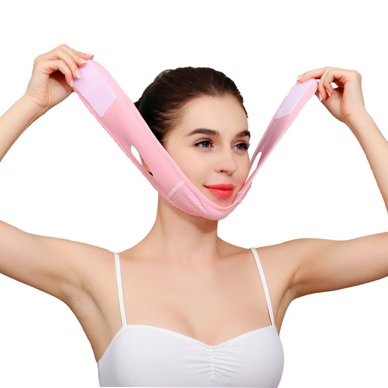 Face Slim V-Line Lift Up Mask: Cheek, Chin, and Neck Slimming Belt