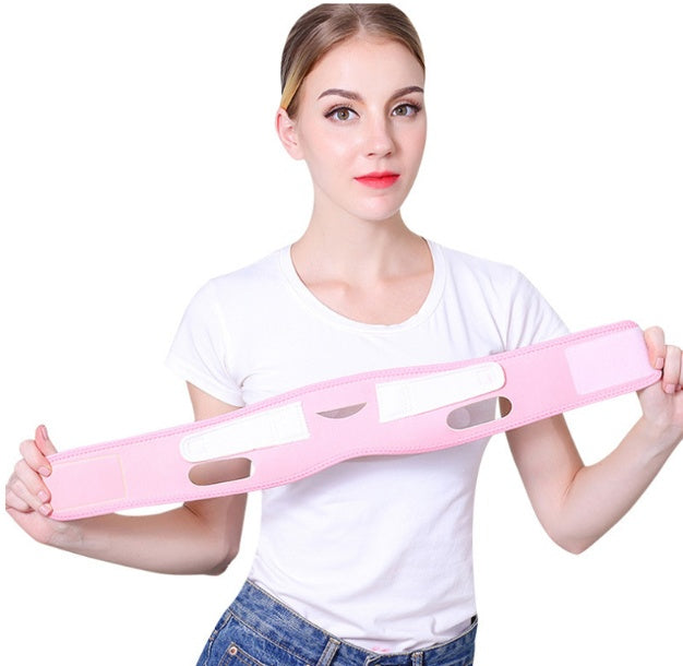 Face Slim V-Line Lift Up Mask: Cheek, Chin, and Neck Slimming Belt