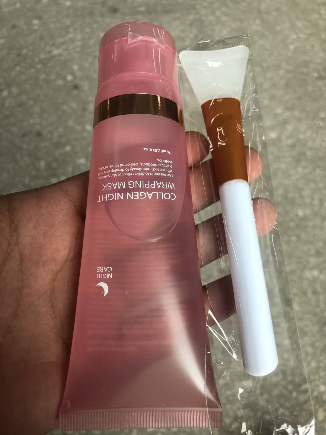 Trendy Overnight Collagen Wrapping Face Mask: Firming, Hydrating & Anti-Wrinkle Care