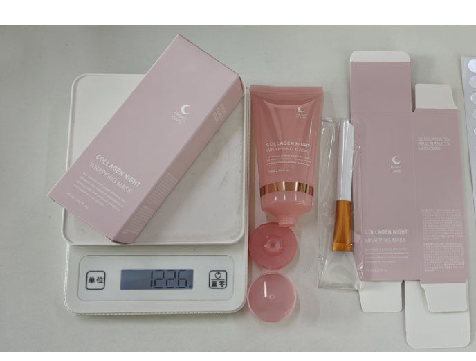 Trendy Overnight Collagen Wrapping Face Mask: Firming, Hydrating & Anti-Wrinkle Care