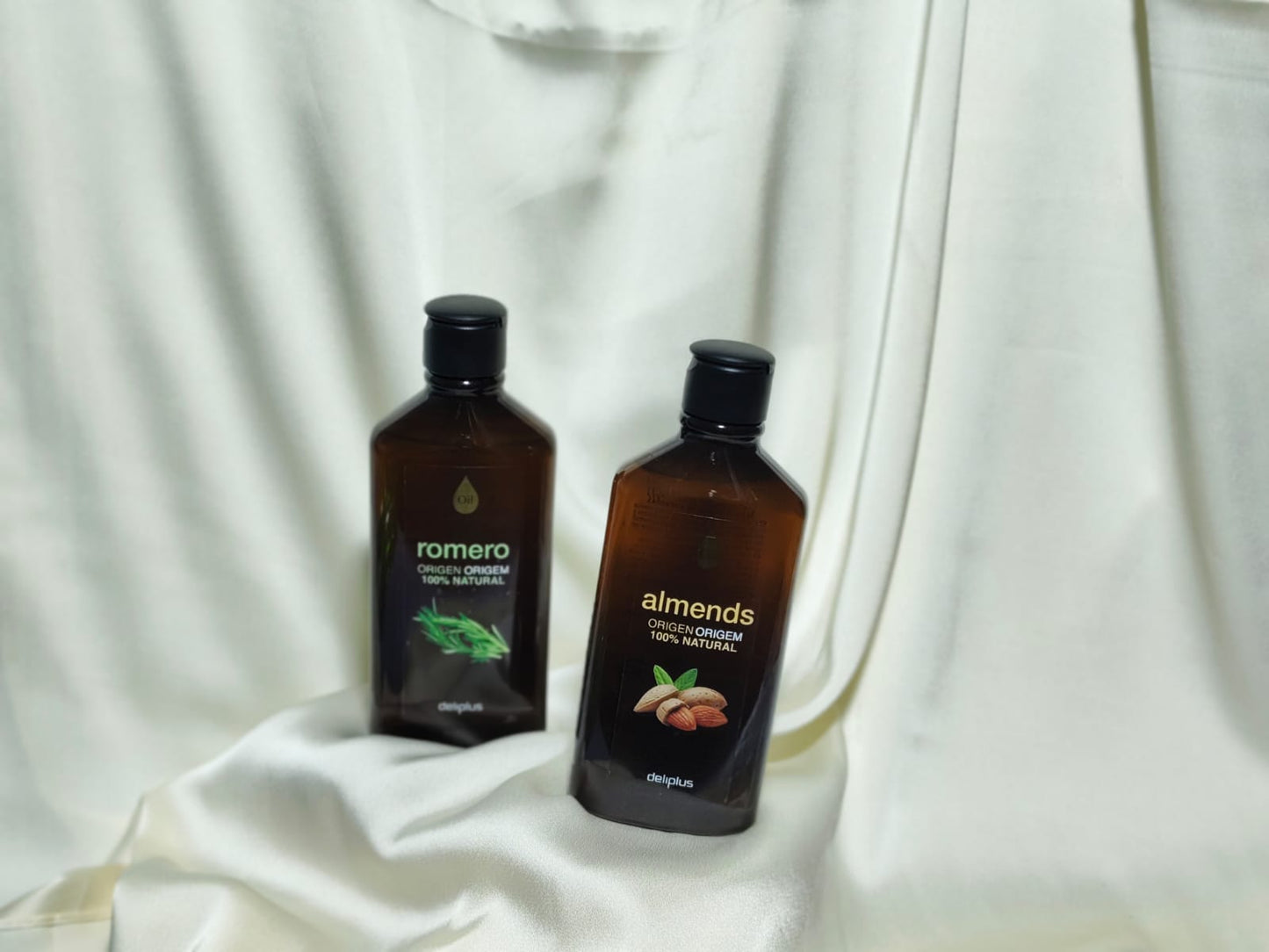 Box Trio Oils – Rosemary, Almond & Castor Oils for Complete Skin & Hair Care | Deenoon Store