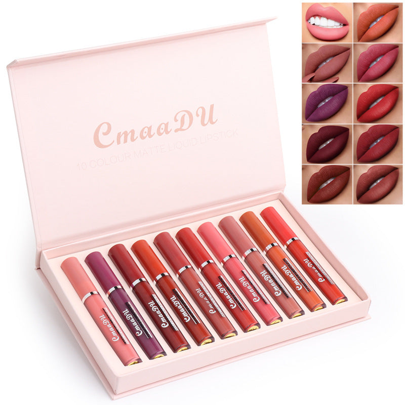 Women's Non-Stick Cup Waterproof Matte Lipstick