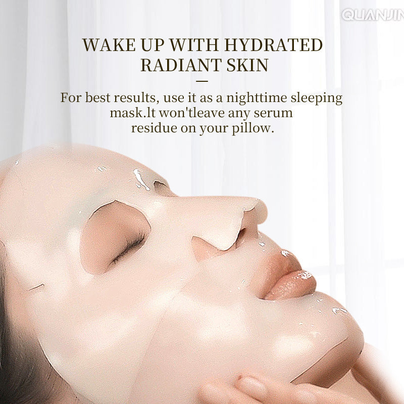 Pore-Minimizing Face Mask: Deep Hydration, Firming, and Brightening Treatment