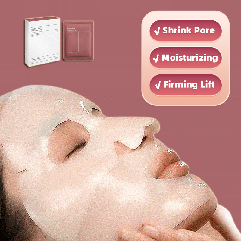 Pore-Minimizing Face Mask: Deep Hydration, Firming, and Brightening Treatment