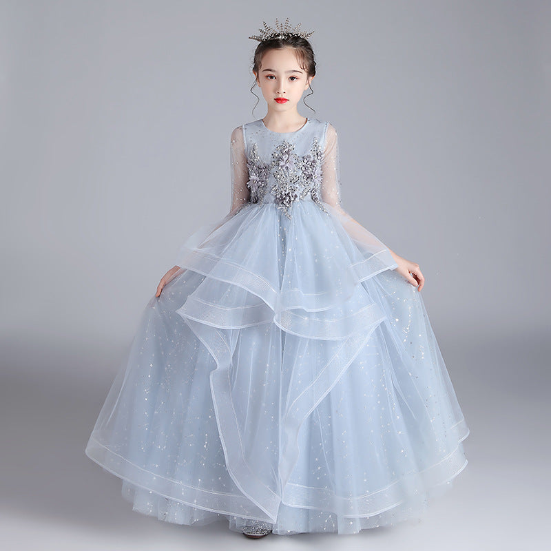 Elegant Host Evening Dress Princess Dress for Girls – Short, Midi & Long Options for Special Occasions