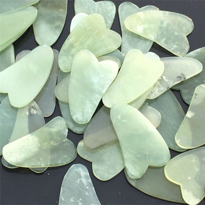 Jade Gua Sha Facial Massage Tool