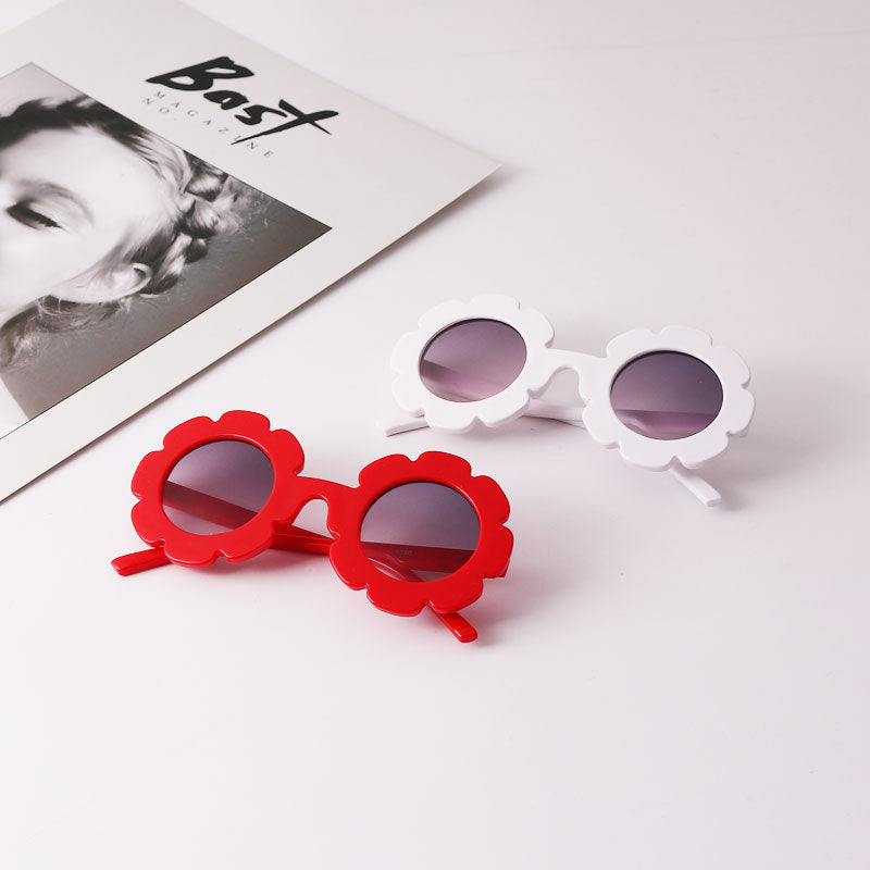 Sunflower Transparent Festival Glasses – Fun Summer Accessory