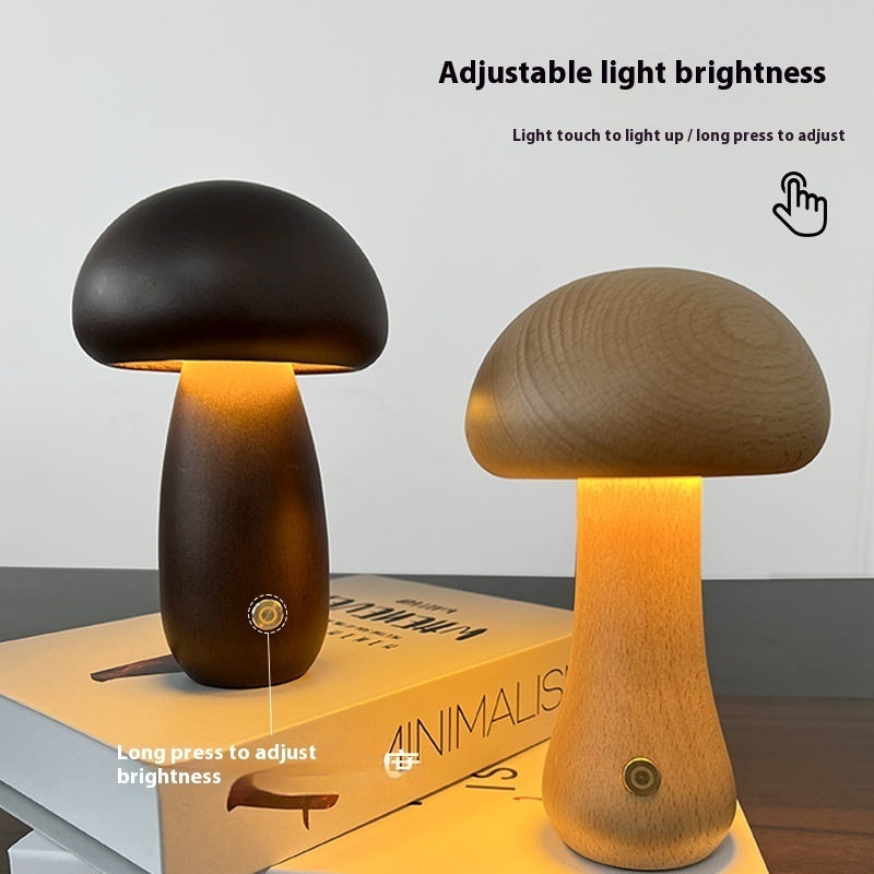 Creative Gift Mushroom Decoration Bedroom Bedside Night Lamp