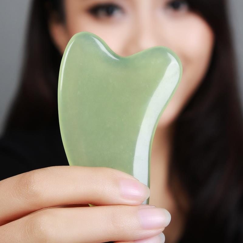 Jade Gua Sha Facial Massage Tool