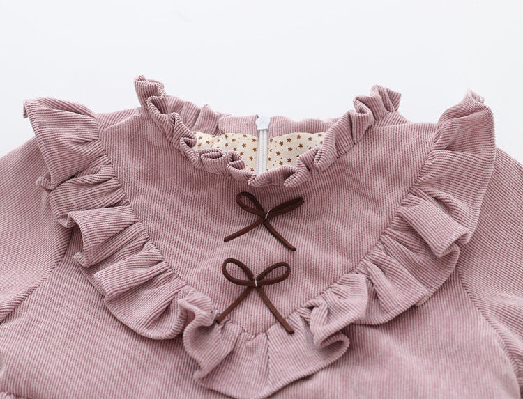 Girls’ Coquette Dress – Chic, Trendy & Stylish in Pink or Purple