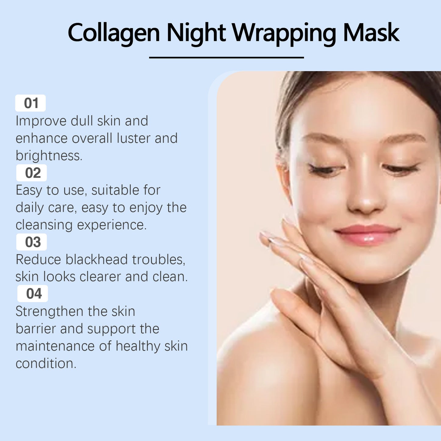 OYGI Collagen Peel-Off Mask: Gentle Exfoliation & Deep Moisturizing